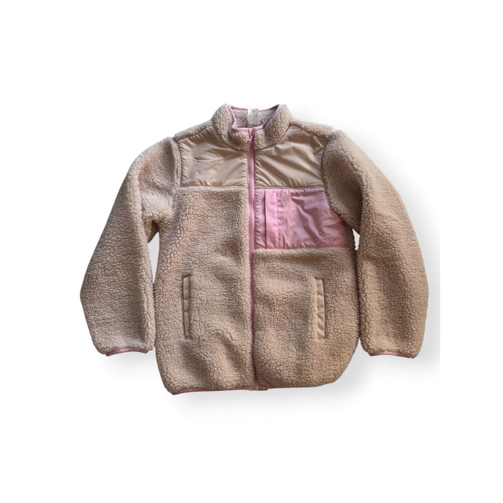 Hanna Andersson faux shearling jacket